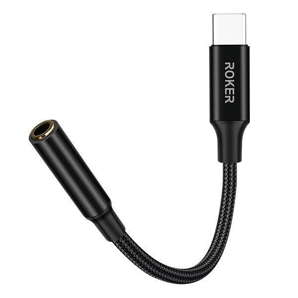 CONVERTER AUDIO SPLITTER ROKER FOR TYPE-C KE JACK 3.5MM SC100