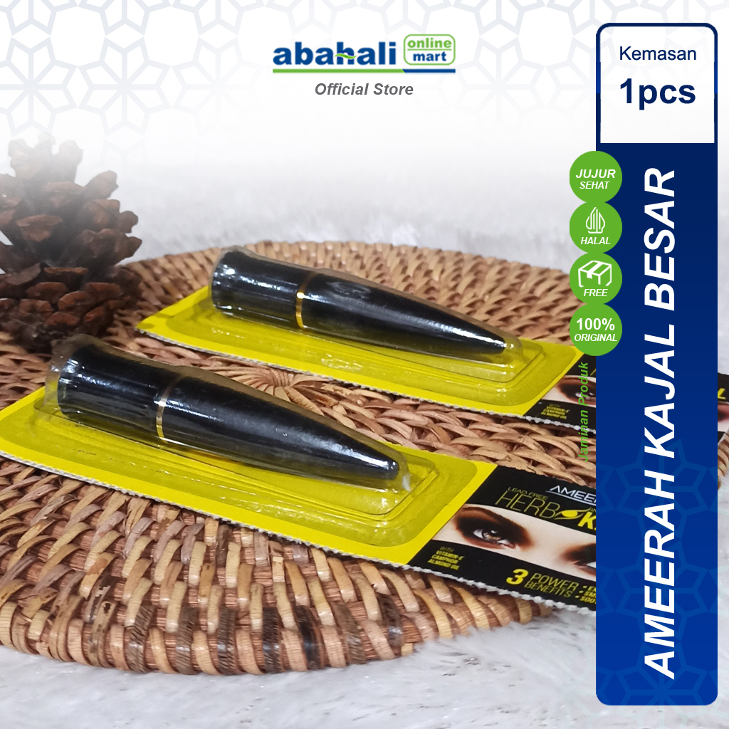 Celak Mata Ameerah Besar Celak Mata Arab Celak Alis Waterproof Celak Alis Halal Dan Sah Untuk Sholat