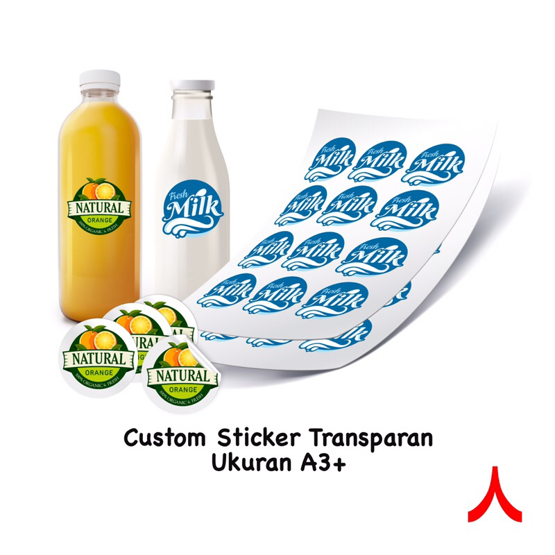 

HotaruGifts - Cetak Stiker Label Vynil Transparan Custom Kemasan Botol Minuman