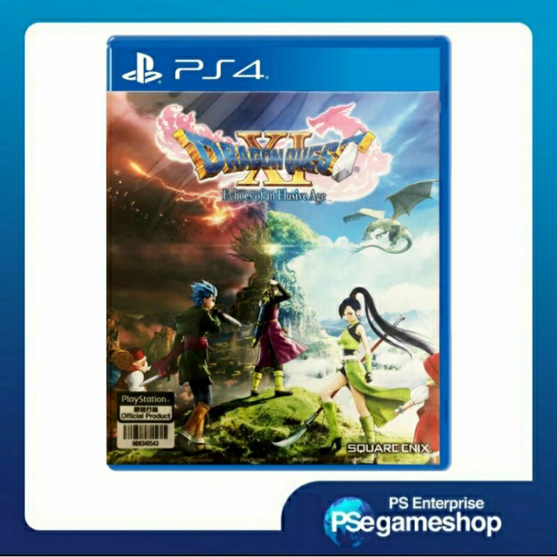 Ps4 Dragon Quest XI: Echoes of an Elusive Age( Region 3 / preloved )