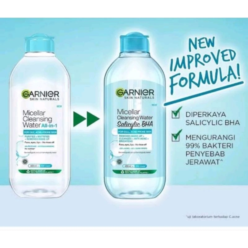 GARNIER MICELLAR CLEANSING WATER 125ML