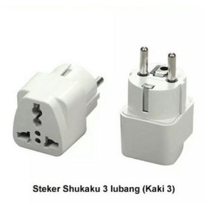 Travel Adapter ke 2 Universal Adaptor 3 Kaki Over Steker (UK + US+ AU) [MF]