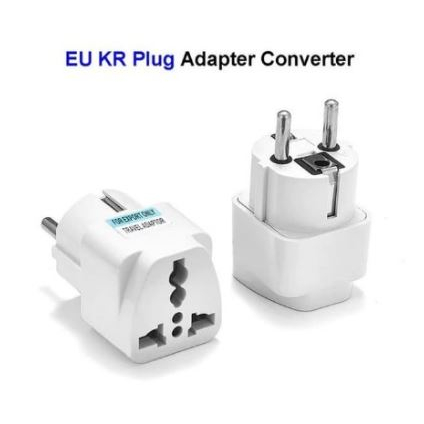 Travel Adapter ke 2 Universal Adaptor 3 Kaki Over Steker (UK + US+ AU) [MF]