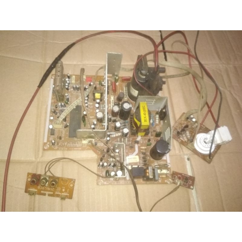 mesin tv china tabung cembung 21inch