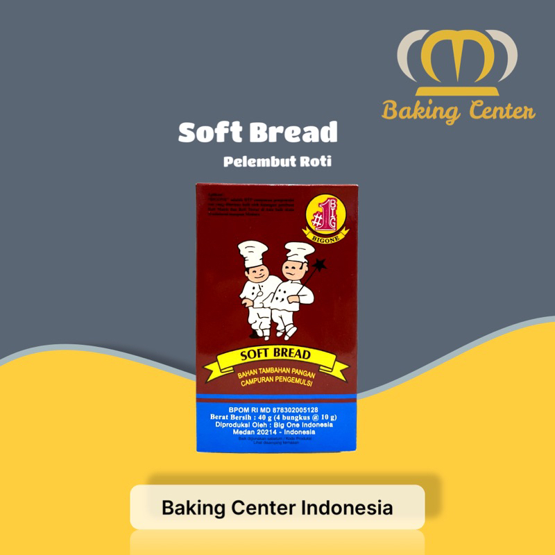 

Soft Bread Big One Pelembut Roti 10gr