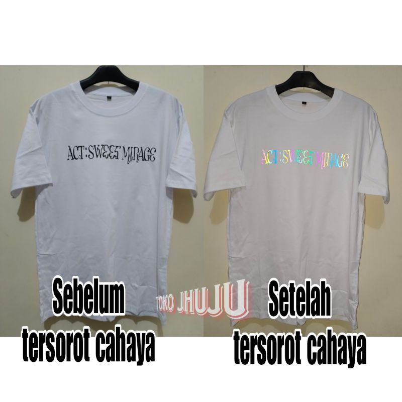 Kaos Beomgyu TXT Act Sweet Mirage Newyork Refleksi Rainbow