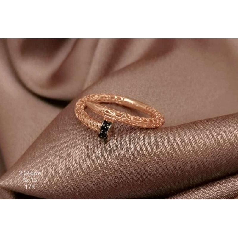Cincin emas 75 paku