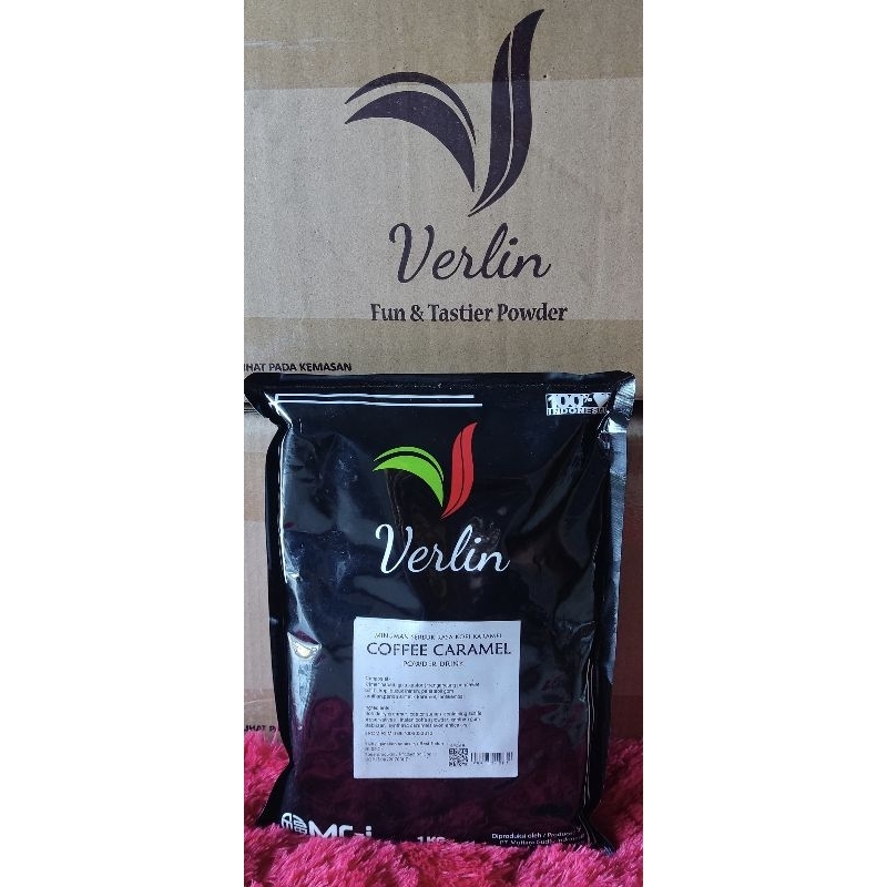 

MINUMAN BUBUK VERLIN RASA COFFE CARAMEL POWDER DARK 1KG