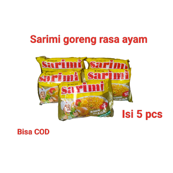 

ISI 5 SARIMI GORENG RASA AYAM
