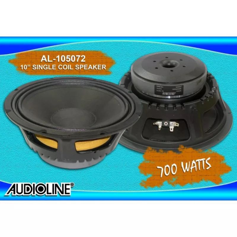 SPEAKER KOMPONEN 10 INCH AUDIOLINE AL 105072