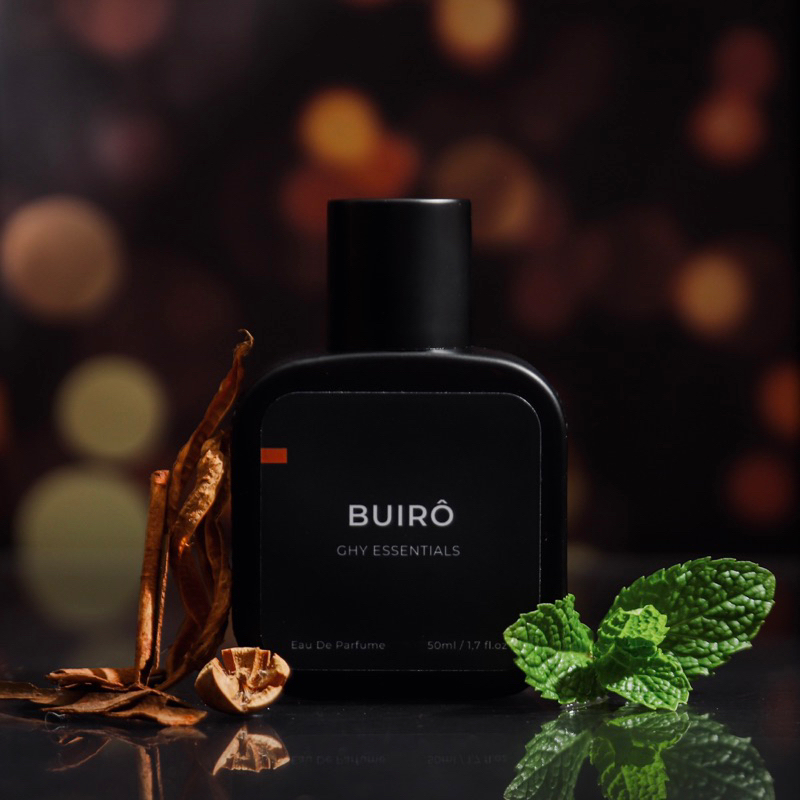 GHY ESSENTIALS Eau De Perfume - Parfum Pria Tahan Lama Original 55ml - BUIRÔ