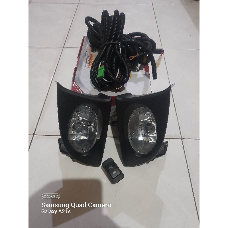 HD079 FOGLAMP LAMPU BEMPER MOBIL HONDA TAHUN JAZZ 2005-2007