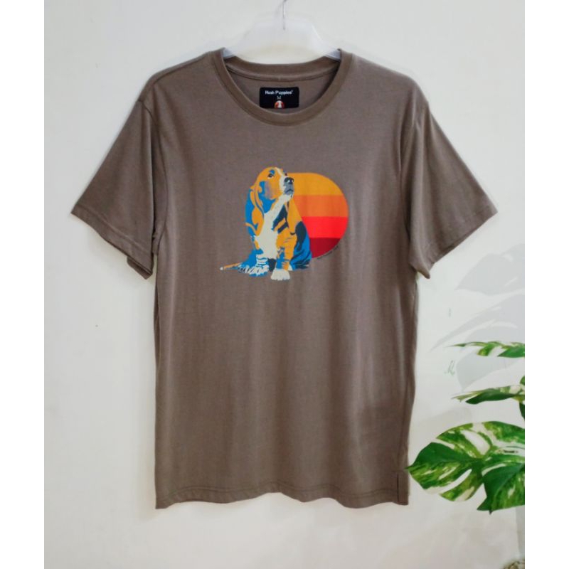 kaos hush puppies original pria