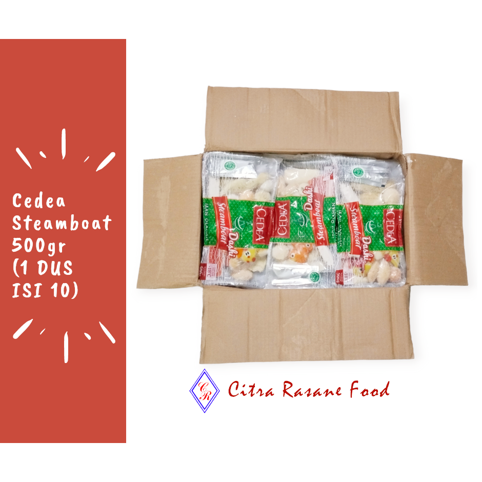 

Cedea Steamboat 500gr (1 DUS ISI 10)