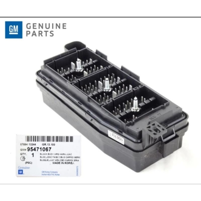 FUSEBOX FUSEBOK FUSE BOX BOK KOTAK SEKERING SEKRING CAPTIVA FL BENSIN DIESEL ORIGINAL GM