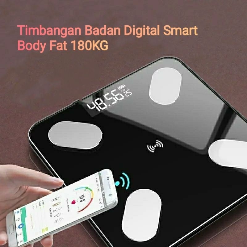 Timbangan Badan Pintar Smart Scale Android bluetooth