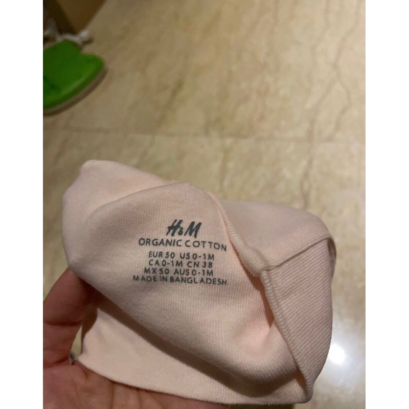 Topi Bayi hnm h&m Preloved Second Newborn