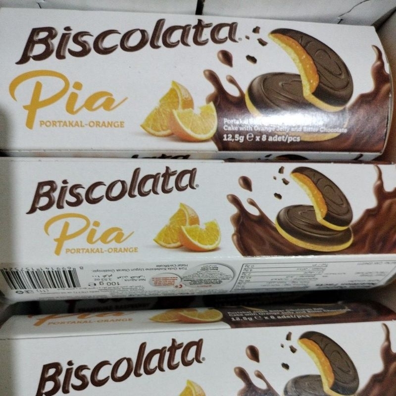 BISCOLATA PIA TURKY (12 PCS X 8 GR)