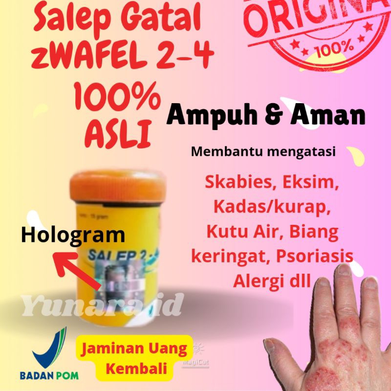 Salep zwafel 24 original BPOM  Salep Gatal Ampuh / Salep Belerang Sulfur / Salep zwapel 24 Asli Ampu
