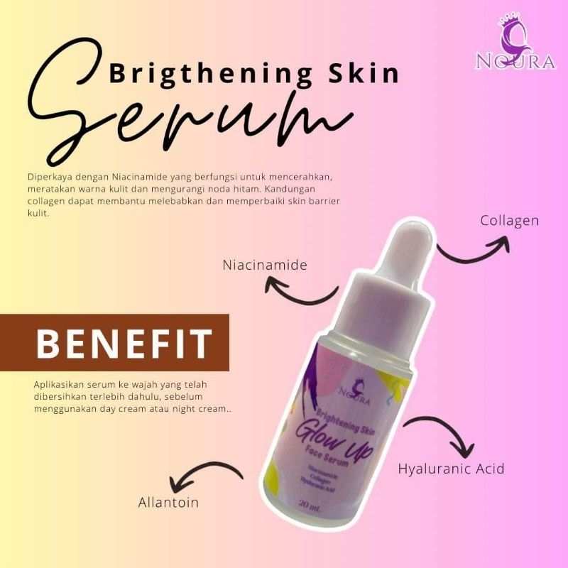 SERUM BRIGHTENING NOURA/ NOURA SKINCARE/SERUM NOURA SKINCARE