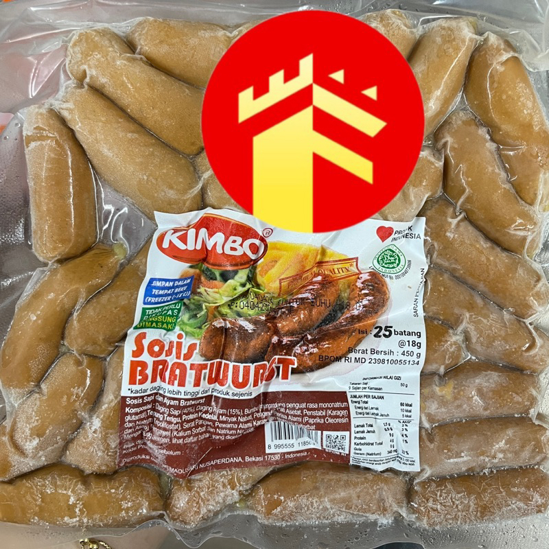

SOSIS BAKAR KIMBO 450 GR ISI 25 KIMBO BRATWURST ORIGINAL BEEF COCKTAIL KIMBO SOSIS SAPI AYAM MINI