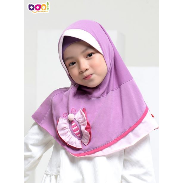 KRUKID YAMA - Kerudung Anak BANI YAMA Kerudung Instant Anak Bahan Penta Jilbab Harian anak BANI rabb