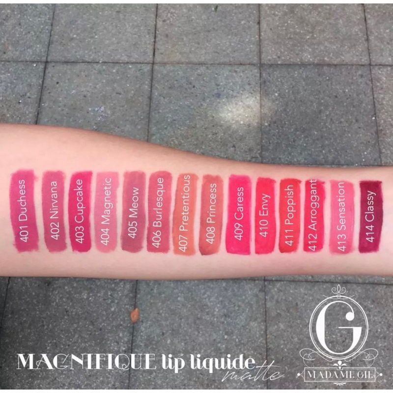 Madame Gie Magnifique Lip Liquide Matte