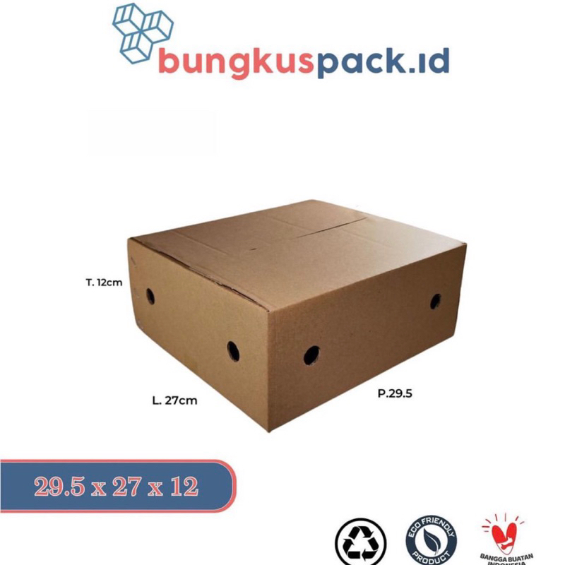 

Kardus Box Packing [29,5x27x12cm] /5pcs