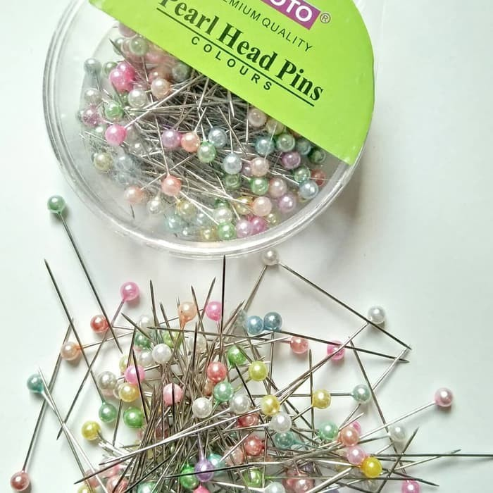 Jarum Pentul NEMOTO Warna Warni 1 BOX GROSIR PRAKARYA MALANG Aksesoris Kerudung Jilbab Mukena Niqab Cadar Kain Alat Jahit Menjahit Kait Pengait Tempel Penyambung Baju Muslim Muslimah Bahan Tusuk Penusuk Peniti Penanda Ujung Bulat High Quality