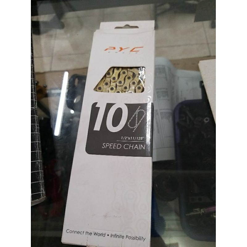 Rantai atau chain 10 speed PYC GOLD