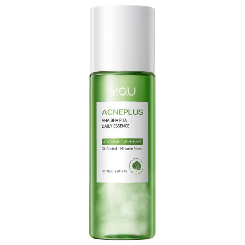 YOU ( Y.O.U )  AcnePlus AHA BHA PHA Daily Essence 80 ml