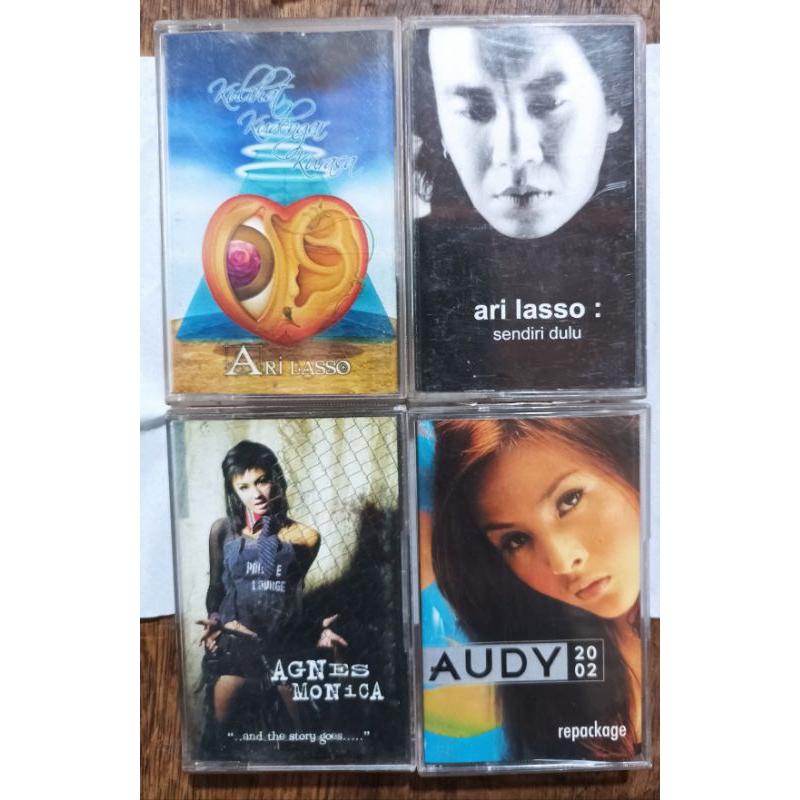 Kaset second kaset musik kaset pita kaset Ari Lasso kaset Agnes Monica