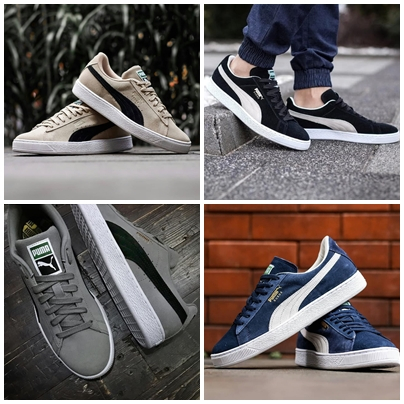 Sepatu Sneakers Suede Classic Hitam Putih Grade Premium Sneakers Casual Sport | Sepatu Pria | Sepatu Wanita | Sepatu Unisex