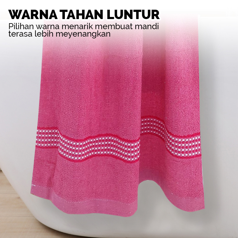 Handuk Dewasa Jumbo Size 70x140cm Katun Premium Perlengkapan Mandi Rumah Tangga Import - H17 - Comforthomes