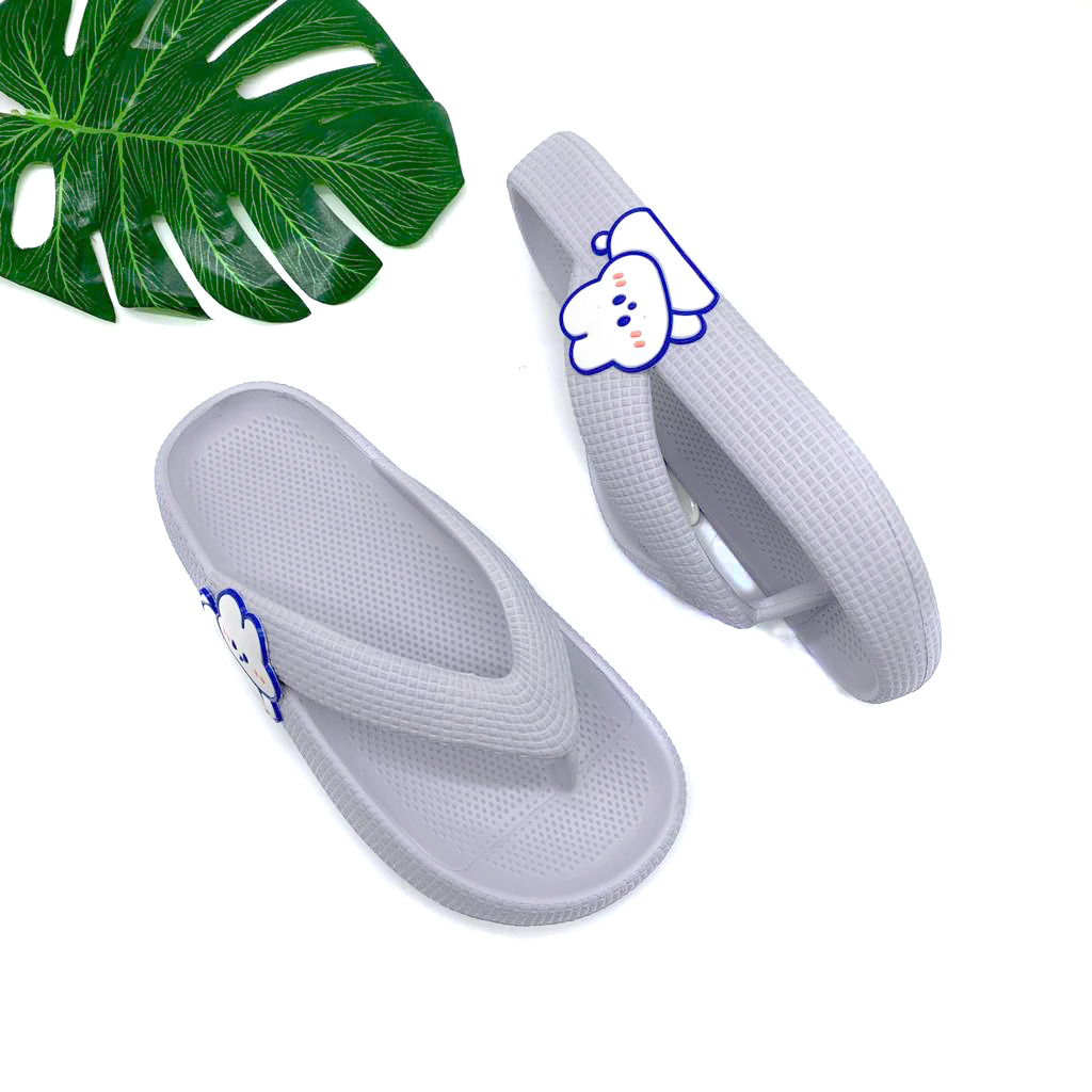 Sandal Jepit Wanita Dewasa dan Anak Motif Kelinci Korean Style Terbaru Uk.30-41