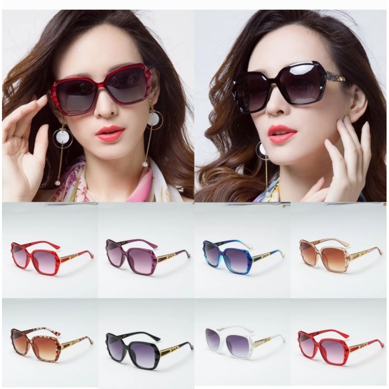 Kacamata Fashion Wanita Sunglasses Ladies Trend Kaca Mata Gaya