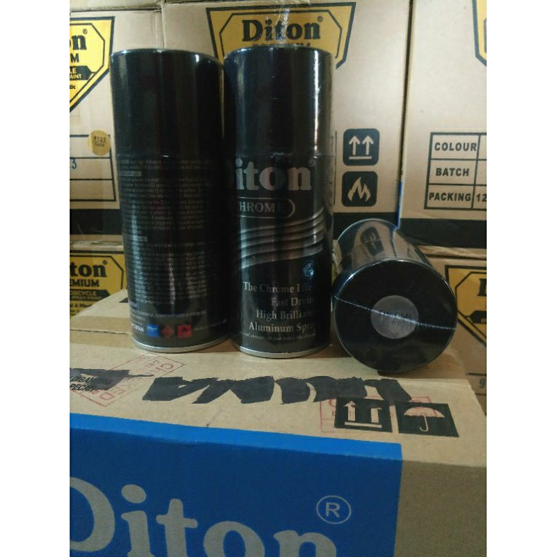 Pilox pilox Cat Semprot Diton Chrome 300cc Chrome  krom krum Crum