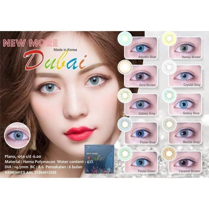 Softlens New More Dubai Normal 14.5mm Soflen Dubai by CTK