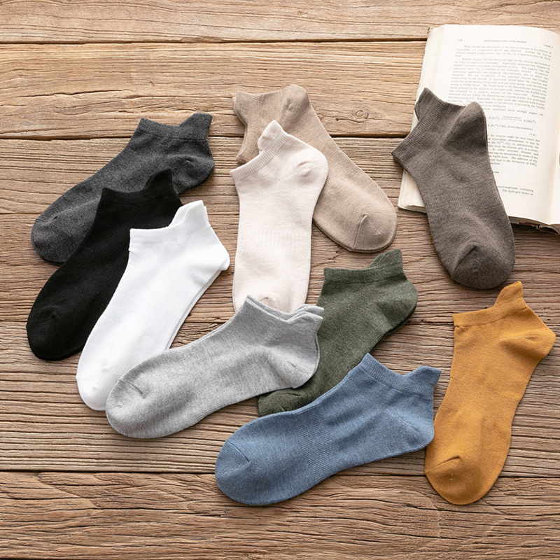 DOMMO - D2024 Kaos Kaki Pendek Pria K5619 / Kaos Kaki Pendek Semata Kaki / Kaos Kaki Unisex Casual Kerja / Ankle Socks / Kaos Kaki Polos