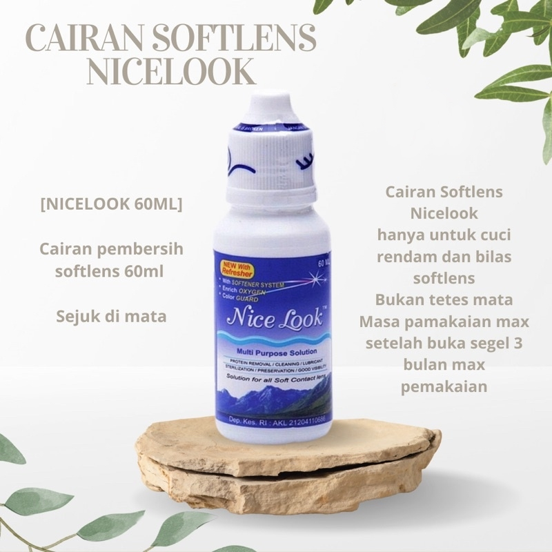 Cairan Softlens Nice Look Cairan Bilas Soflens