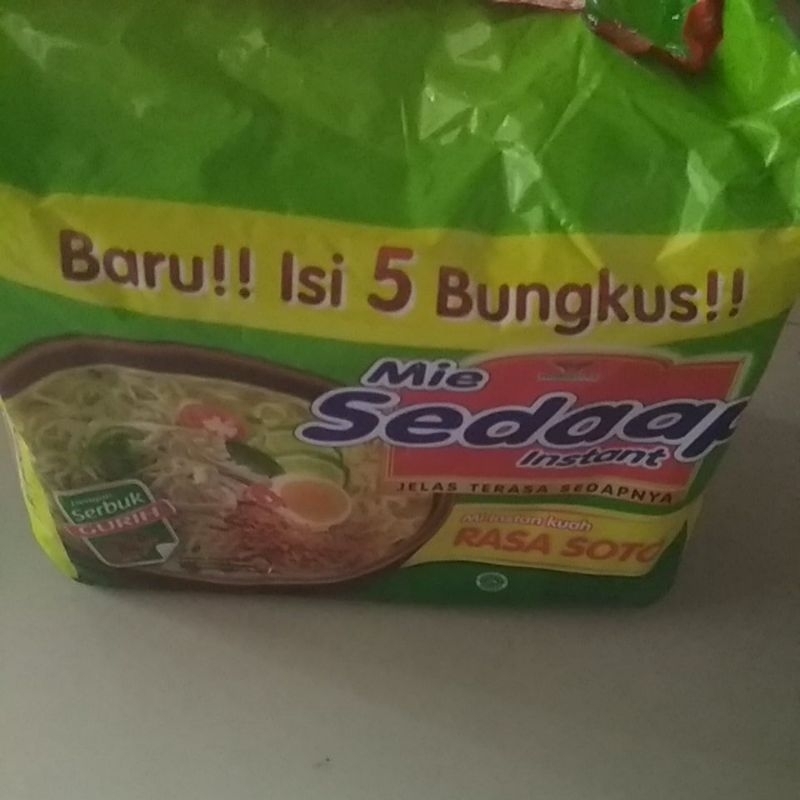 

mie kuah sedaap rasa soto isi 5