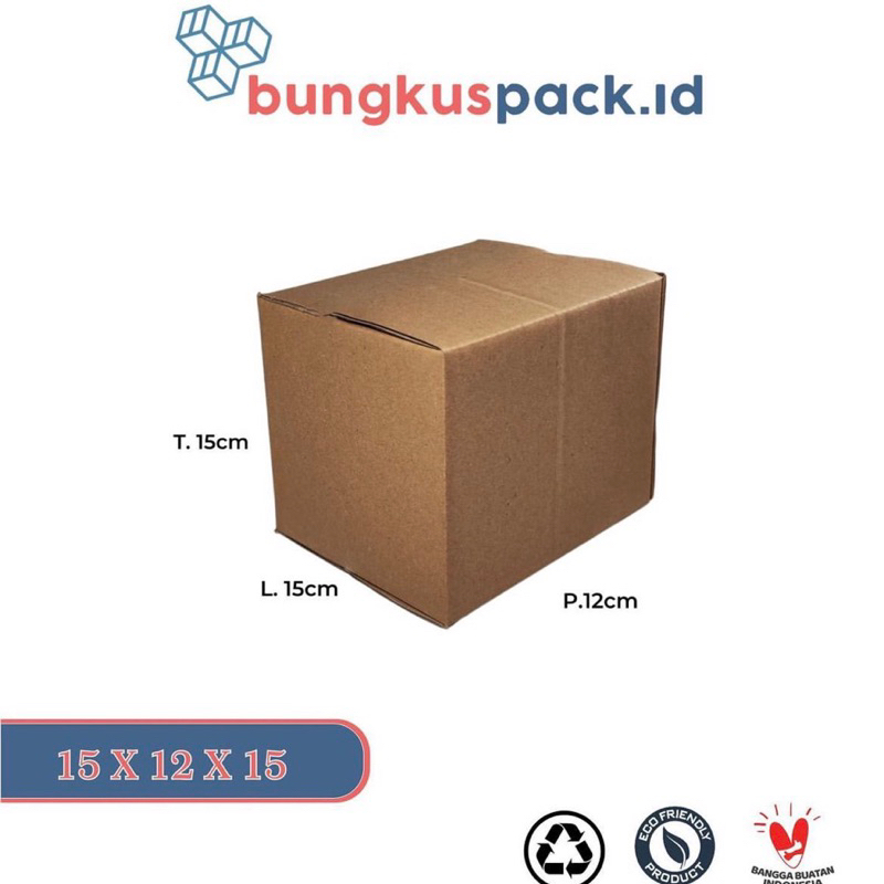 

Kardus Box Packing [12x15x15cm] /5pcs