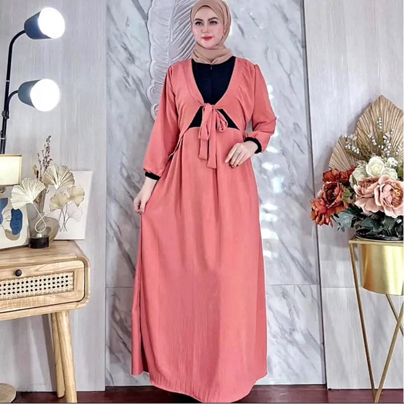 GAMIS MOANA CRINKLE AIRFLOW / DRESS CRINKLE AIRFLOW / GAMIS WANITA