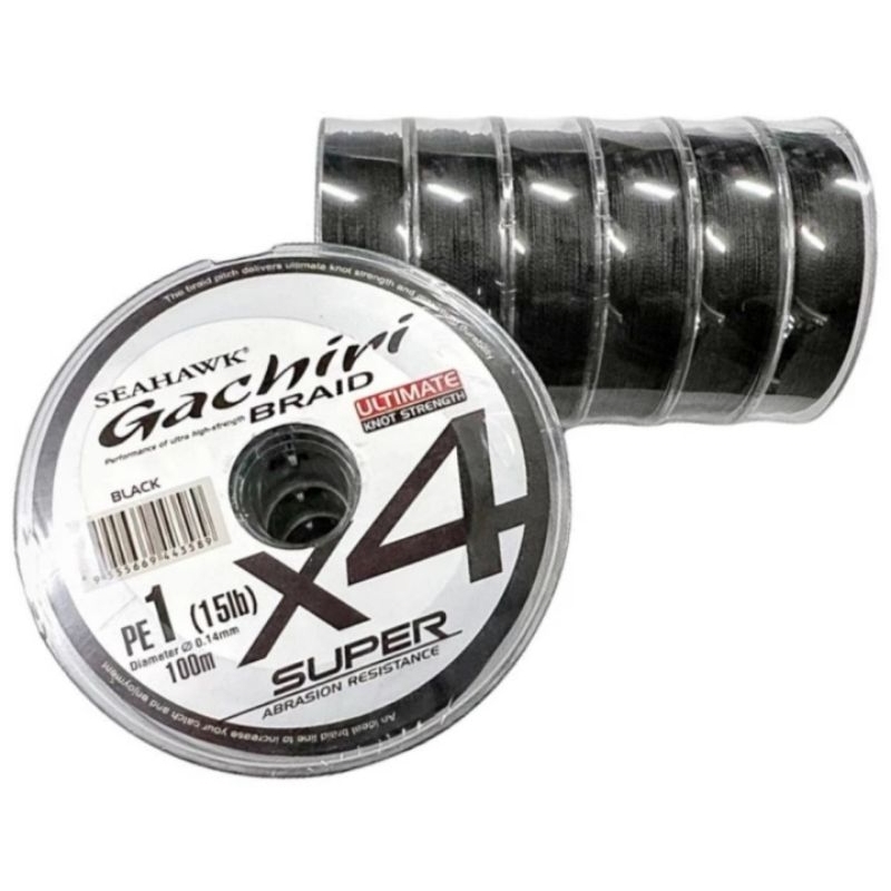 PE | Braided SEAHAWK GACHIRI X4 100M