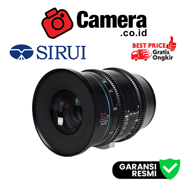 Sirui Jupiter 50mm T2 Full Frame Macro Cine Lens