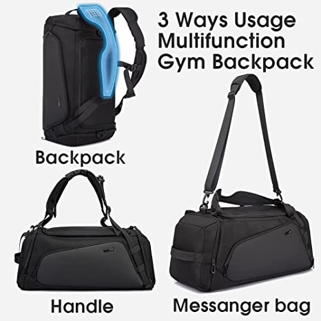 BG1917 Tas Bange Travel Bag Gym Fitness Sport Futsal Sepatu Duffle