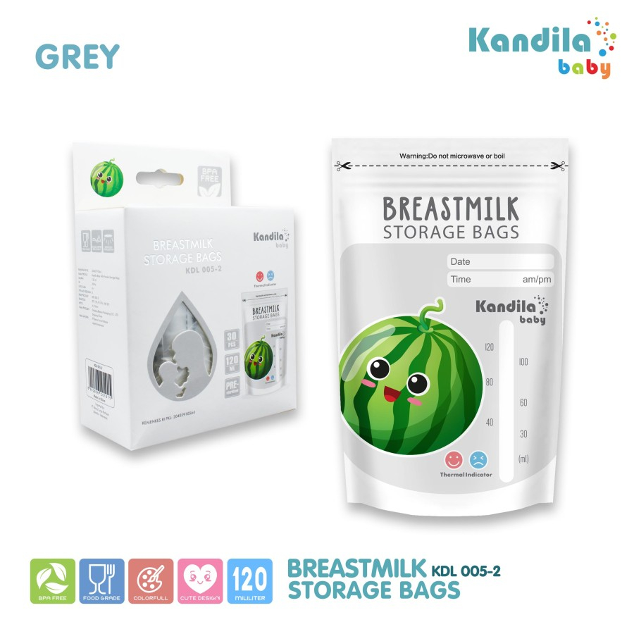 Kantong Asi Kandila Baby Breast Milk STORAGE BAGS 120ml