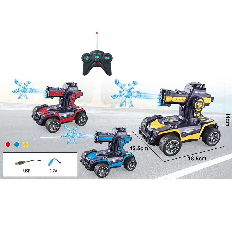 Mainan Anak RC CHARIOT SHOOTING GAME / JT 635 Mobil Remote Control Car RC Mobil Bisa Tembak Bubble