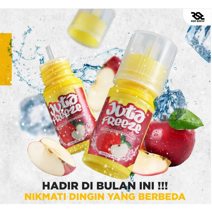 LIQUID JUTA FREEZE SWEET APPLE SALT NIC - JUTA SWEET APPLE - 30ML