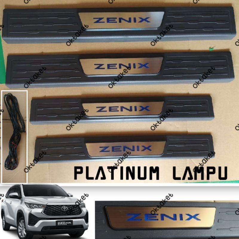 sillplate samping Innova Zenix 2022 2023 Model Platinum Lamp &amp; Non lampu